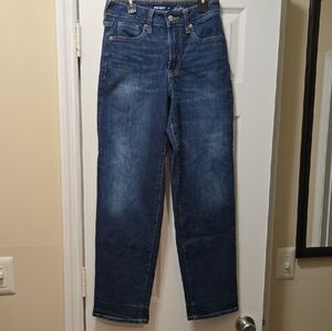 Old Navy Women's High Rise Blue Jeans